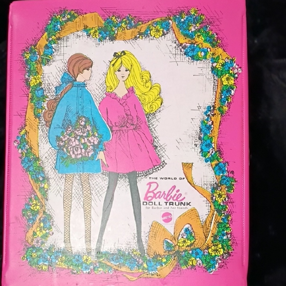 1968 World Of Barbie Double Trunk